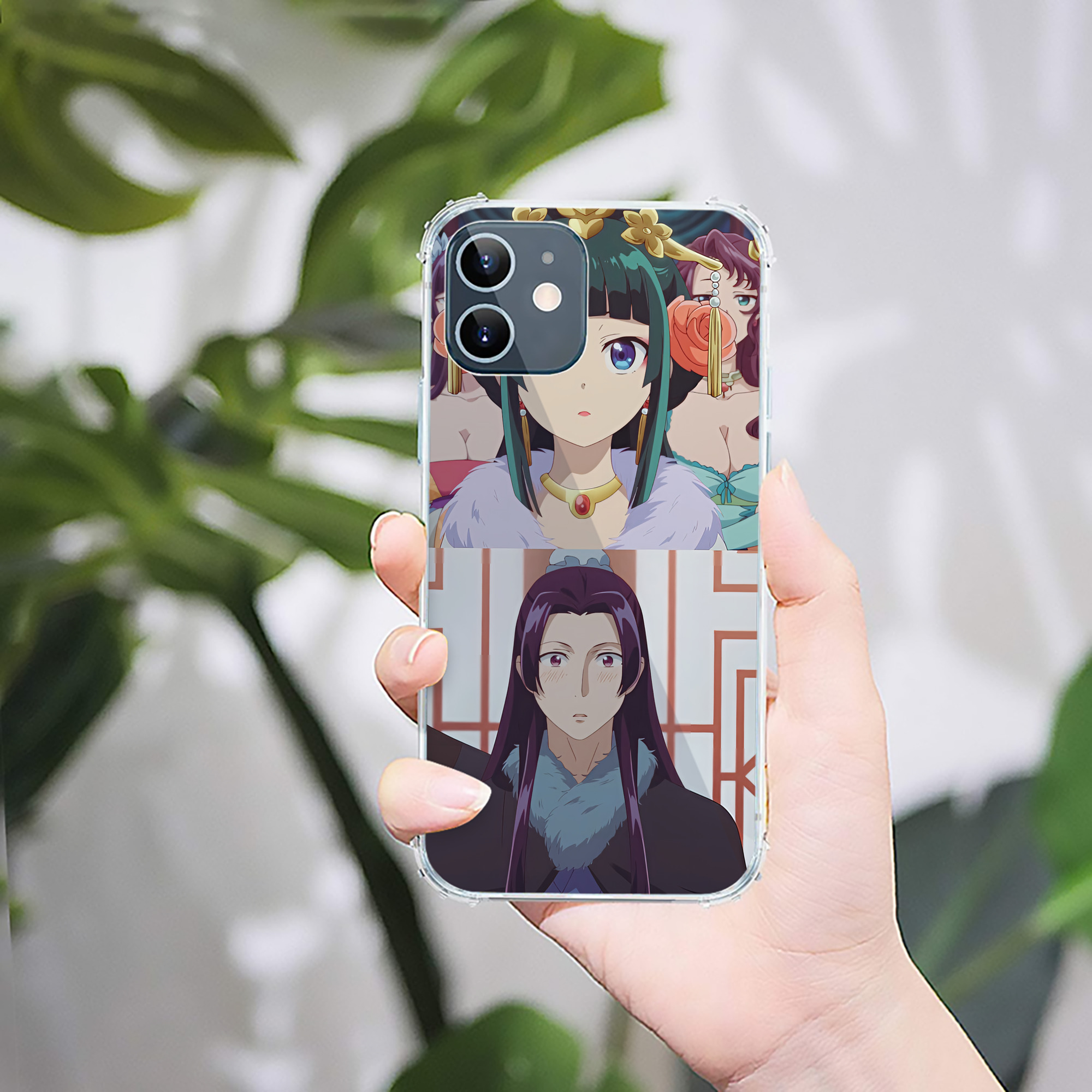 （画像用） 薬屋のひとりごと The Apothecary Diaries 【iPhone 12シリーズ対応】透明スマホケース（クリアソフトケース）